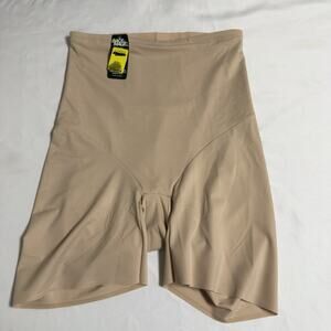 Naomi and Nicole Back Magic Firm Control Hi Waist Thigh Slimmer Shapewear 2X